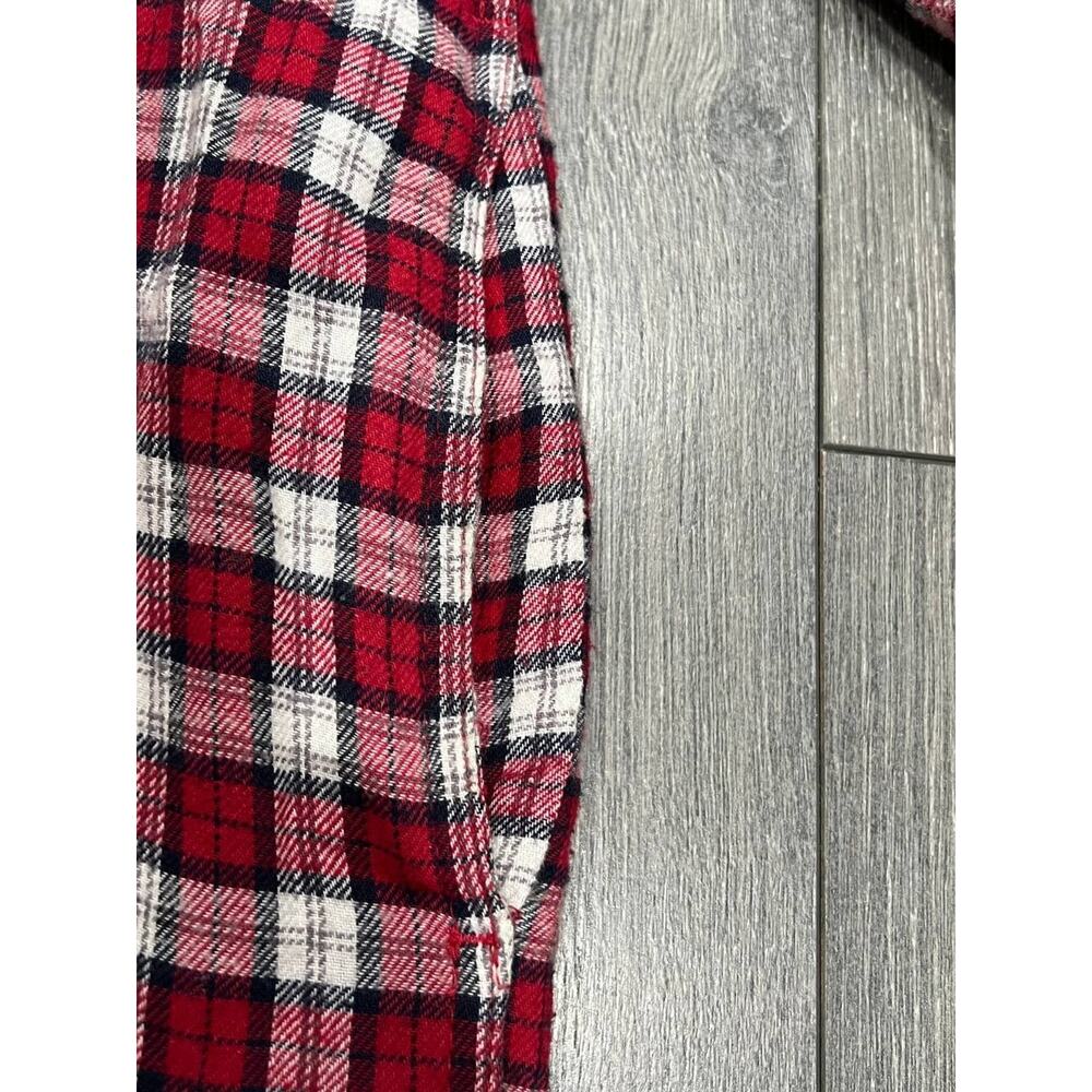 Wrangler Retro Red Plaid Flannel Y2K Shirt Medium A003719 - Picture 10 of 12